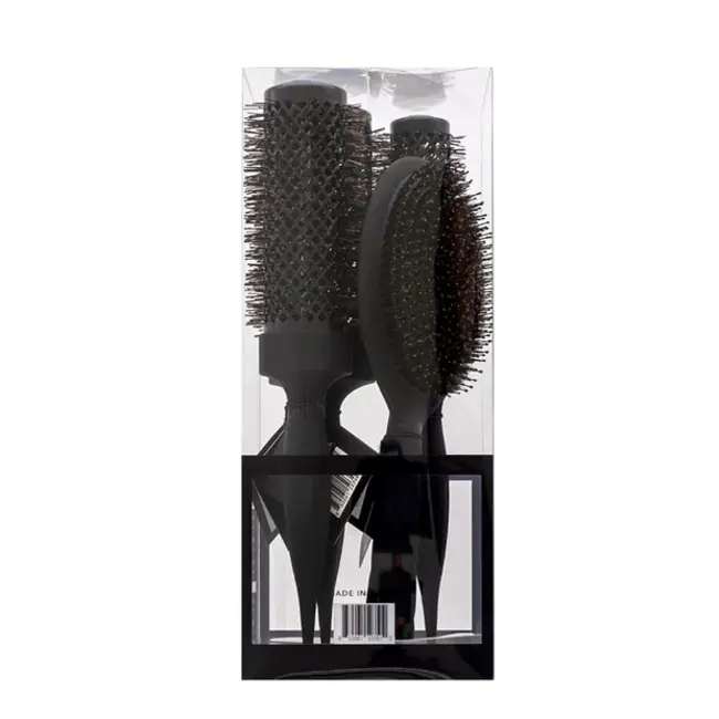 COCCO Aura Brush Set Black 4pcs - brush set