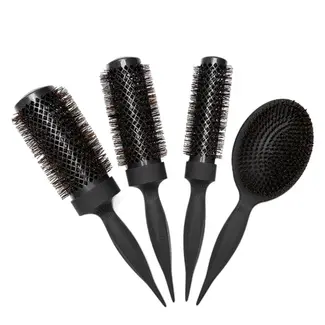 COCCO Aura Brush Set Black 4pcs - brush set