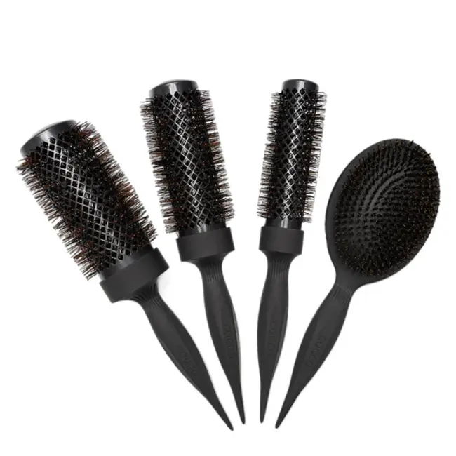 COCCO Aura Brush Set Black 4pcs - brush set