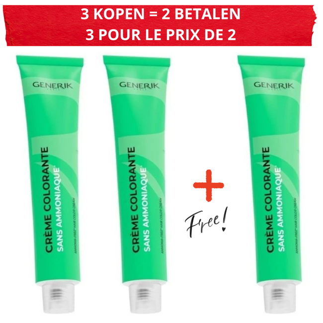 GENERIK Creme Colorante 100ml  (Kies Uw Kleur) - SANS AMMONIAQUE