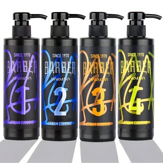 BARBER MARMARA SET Cream Cologne  NO.4 - NO.4 - NO.4 - NO.4  - 4 X 400 ml