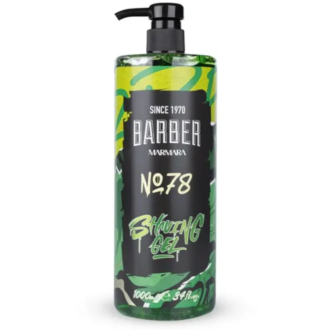 BARBER MARMARA 4 x Shaving Gel N°79  + N°78 + N°77 + N°79 - 4 x 1000ml