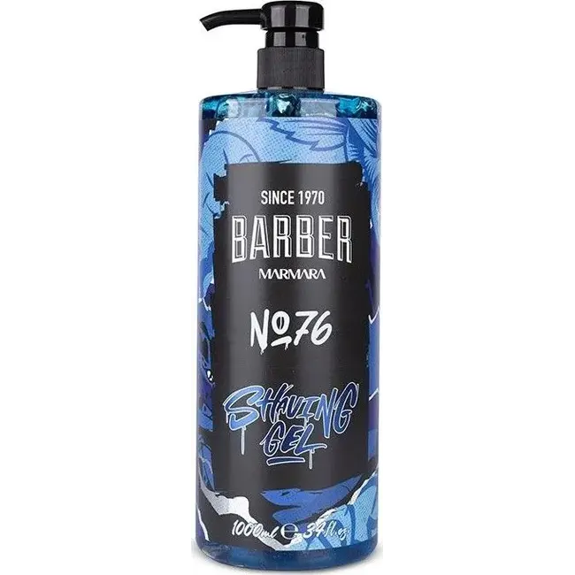 BARBER MARMARA 4 x Shaving Gel N°79  + N°78 + N°77 + N°79 - 4 x 1000ml