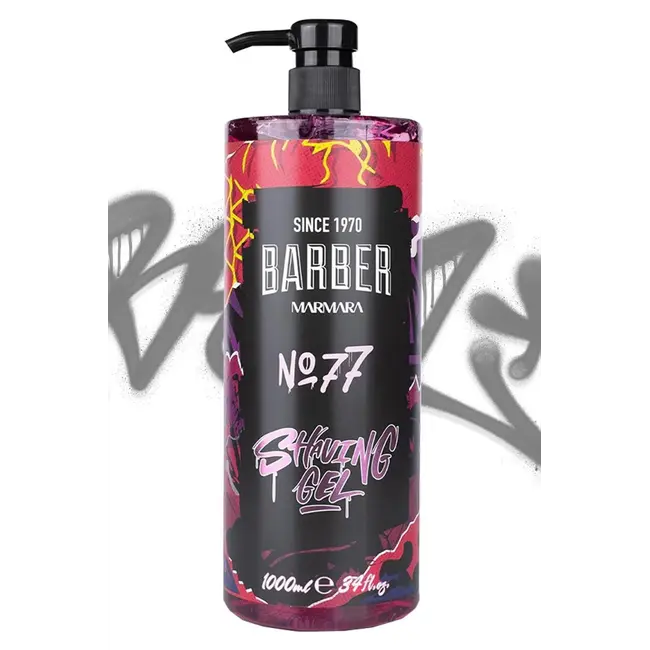 BARBER MARMARA 4 x Shaving Gel N°79  + N°78 + N°77 + N°79 - 4 x 1000ml