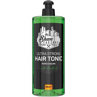 SHAVE FACTORY Ultra Strong Hair Tonic with Menthol  - 500ml