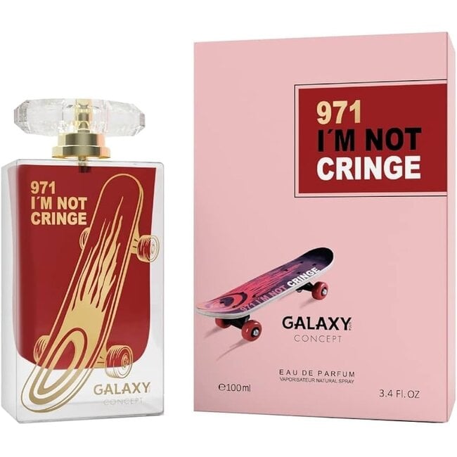 GALAXY Eau De parfum 971 I'M NOT CRINGE, Inspired By 212 HEROES FOREVER YOUNG, 100ml