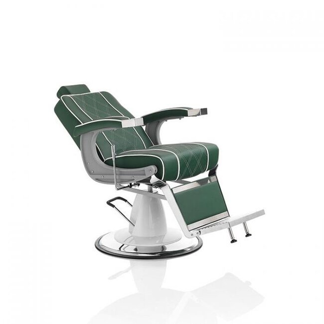 XANITALIA Hair Granada barber Chair -  GREEN