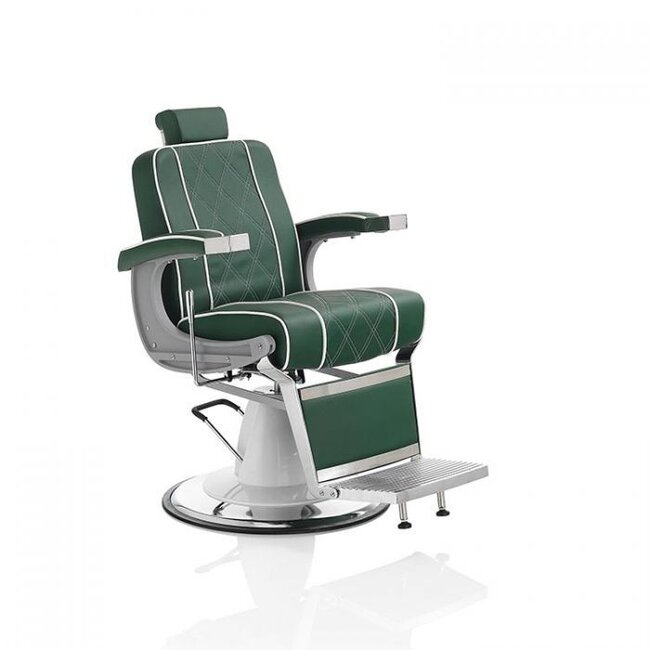XANITALIA Hair Granada barber Chair -  GREEN