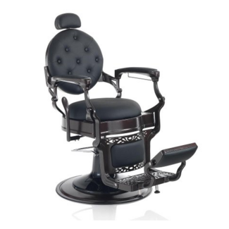 XANITALIA Hair Custom Barber Chair - ROADSTER - Gris Plomb / Lead