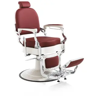 XANITALIA Hair MUSTANG  Barber Chair - BOURGOGNE / BURGUNDY