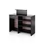 XANITALIA Reception Desk -  Vista Consolle Black/Oak