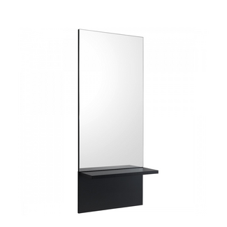 XANITALIA Mirror Unit With Black Shelf