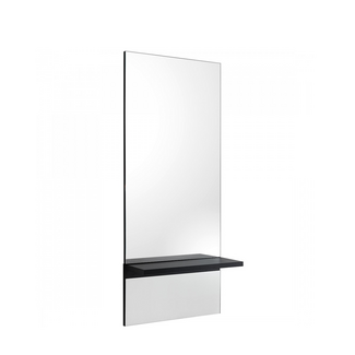 XANITALIA Mirror Unit With Black Shelf