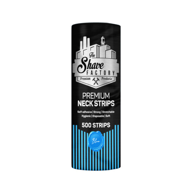 SHAVE FACTORY Nekpapier Blauw