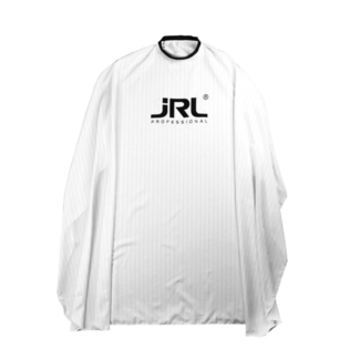 JRL Cape de Coiffure Blanche à Rayures