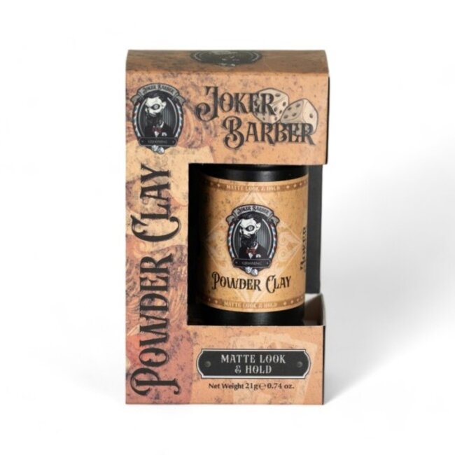 JOKER BARBER POWDER CLAY - 21GR