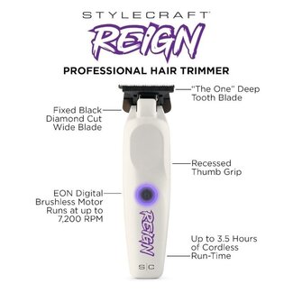 STYLECRAFT S/C Pro REIGN White Trimmer
