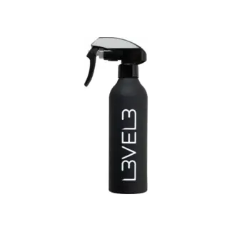 LEVEL3 Rubberized Spray Bottle Black