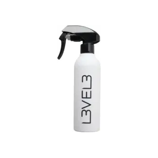 LEVEL3 Rubberized Spray Bottle White