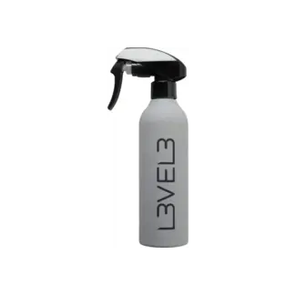 LEVEL3 Rubberized Spray Bottle Grey