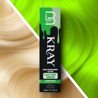 LEVEL3 KRAY Semi-permanent Color - ELECTRIC GREEN