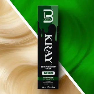 LEVEL3 KRAY Semi-permanent Color - GREEN