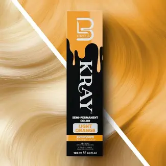 LEVEL3 KRAY Semi-permanent Color - LIGHT ORANGE