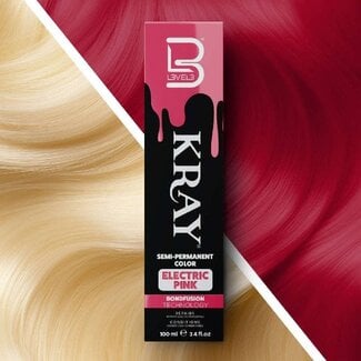 LEVEL3 KRAY Semi-permanent Color - ELECTRIC PINK