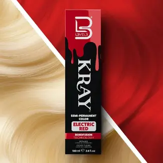 LEVEL3 KRAY Semi-permanent Color - ELECTRIC RED