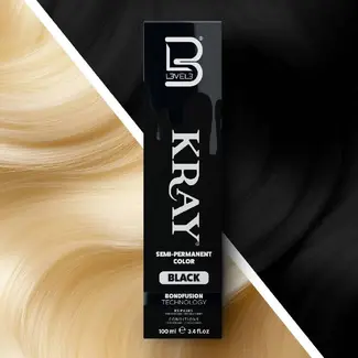 LEVEL3 KRAY Semi-permanent Color - BLACK
