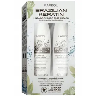KAREOL Braziliaanse Keratin 300ml Shampoo + 300ml Conditioner