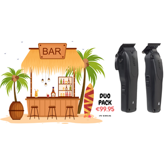 ULTRON DUO SET  - Jord Trimmer - Zwart + Jord Clipper