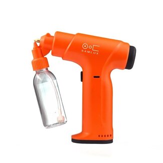 SAMLUX Airbrush Gun  - No Clogging - ORANGE