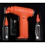 SAMLUX Airbrush Gun  - No Clogging - ORANGE