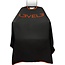 LEVEL3 Cape With Rubber Neck - Black W / Red Trim