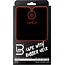 LEVEL3 Cape With Rubber Neck - Black W / Red Trim