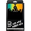 LEVEL3 Cape With Rubber Neck - Black W / Colorful Drip