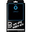 LEVEL3 Cape With Rubber Neck - Black W / Blue Trim