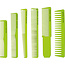 GAMMA+ Comb Set With Storage Bag - Green