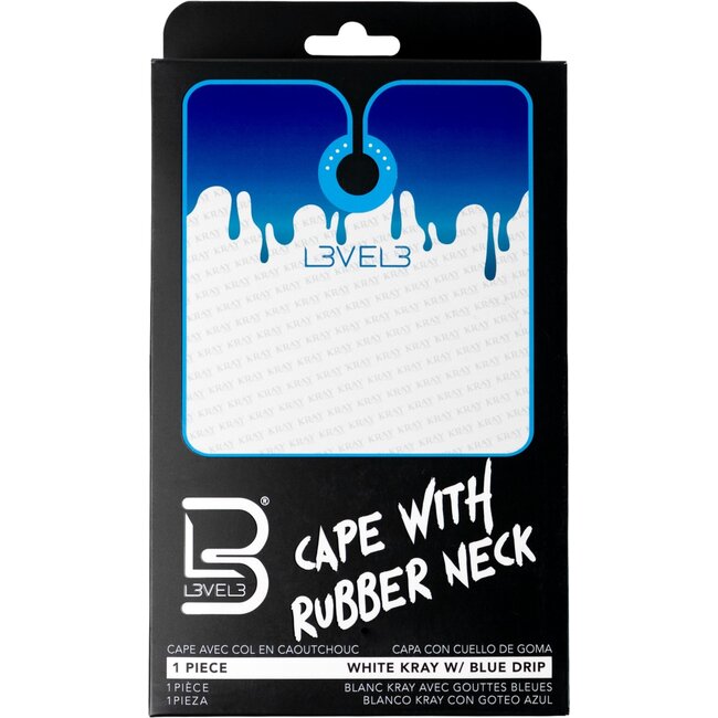 LEVEL3 Cape With Rubber Neck - With Kray  / Blue Drip