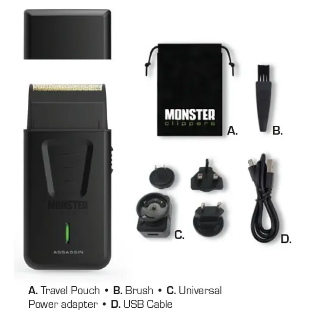 MONSTER ASSASSIN SHAVER