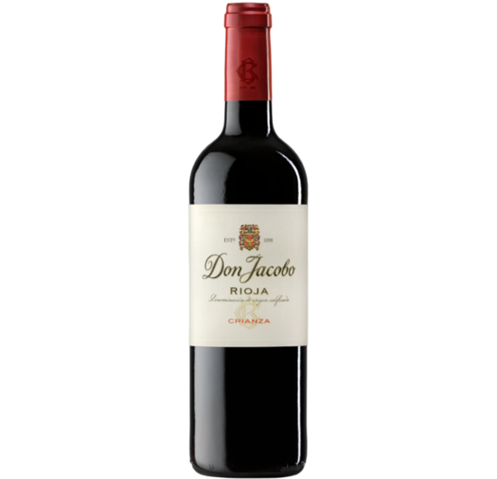 Don Jacobo Crianza 150 cl in houten kist 2017