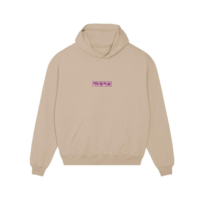 Monk Loose Fit Hoody Dessert Dust/Violet