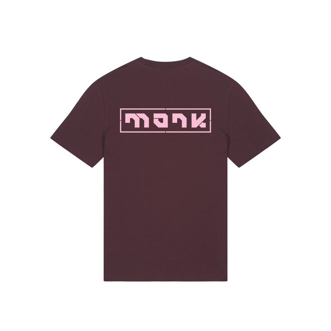 Monk T-shirt Red Brown
