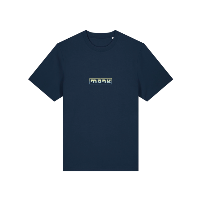 Monk Gradient  T-shirt Navy Blue