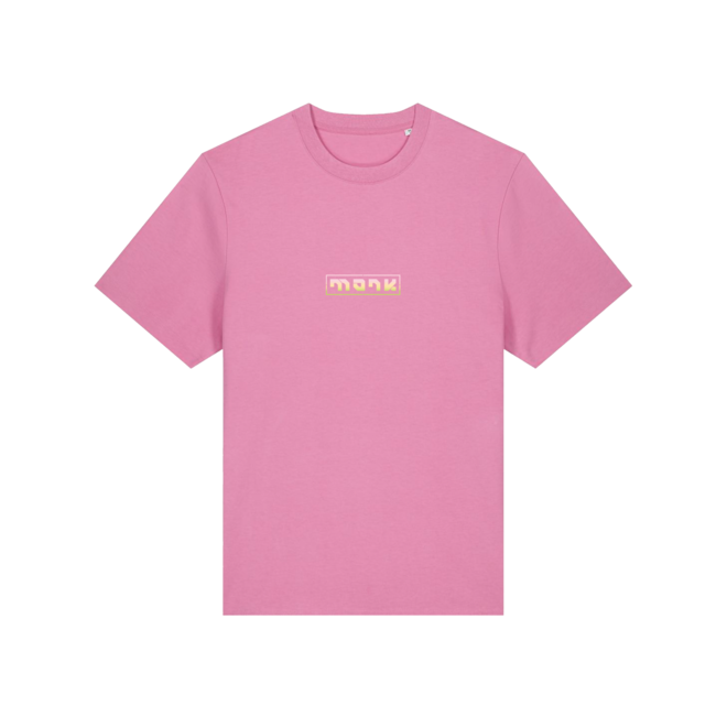 Monk Gradient  T-shirt Bubble Pink