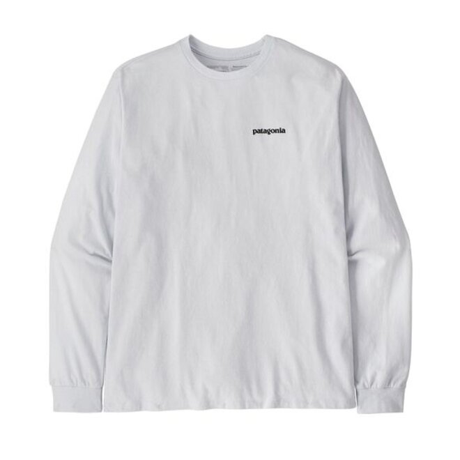 M's L/S P-6 Logo Responsibili-Tee White
