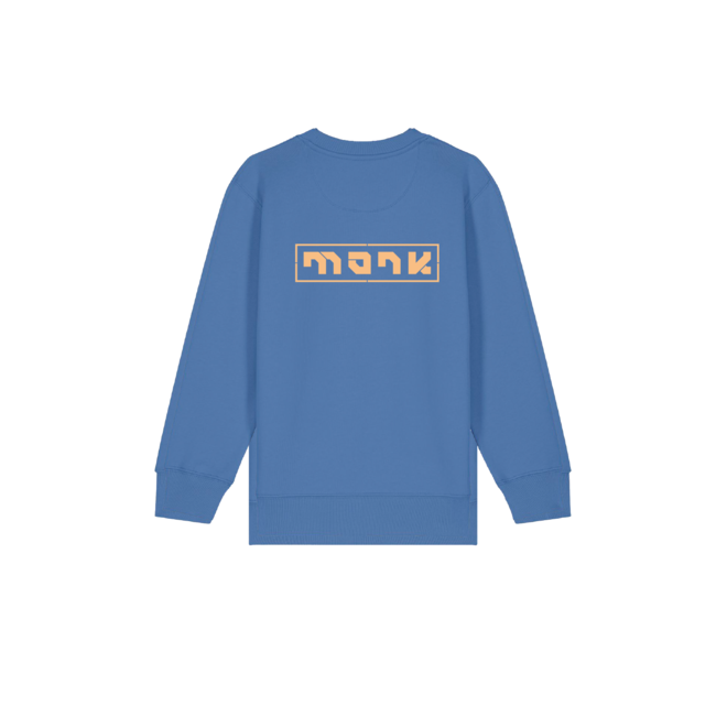 Monk Crewneck Bright Blue Jr.
