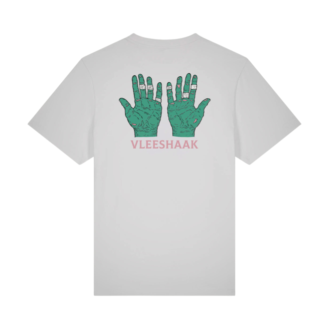 Vleeshaak Flapper T-shirt wit