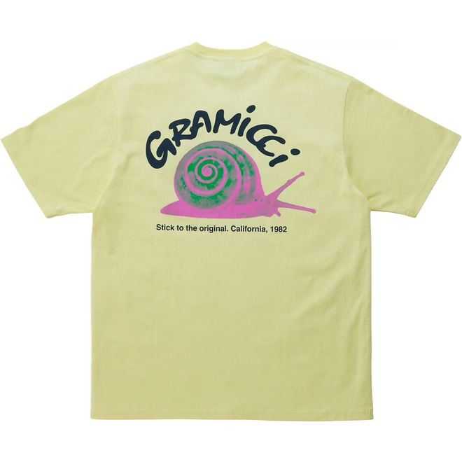 Gramicci Snail Tee Lemon